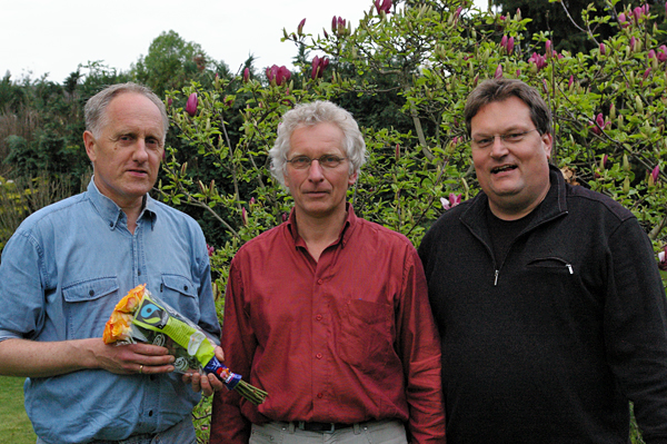 (von links): Claus Schr&ouml;der, Holger Barkhau, Michael Boos