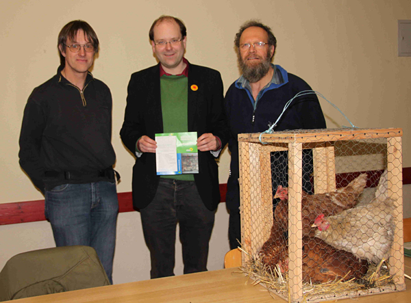 v.l. Lutz Seifert, Christian Meyer und Ehrhard Dette