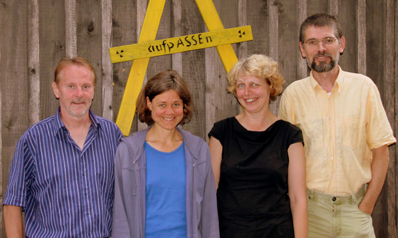 v.l. Bernhard Foitzik, Uta Foitzik, Dr. Sabine Rohrmann, Dr. Tim Rohrmann