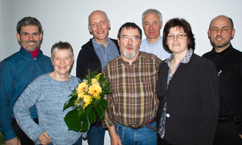 Stefan Brix, Christiane Wagner-Judith, Landtagskandidat Bertold Br&uuml;cher, Klaus Thiele, Bernhard Brockmann, Elisabeth Gerndt, Reinhard Gerndt