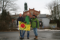 Schulpolitische Gespr&auml;che beim Asse-Spaziergang