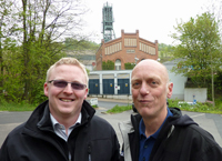 Falk Hensel, SPD und Bertold Br&uuml;cher, Gr&uuml;ne