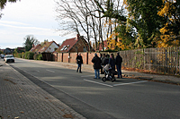 Ortsbesichtigung f&uuml;r Verkehrsberuhigung