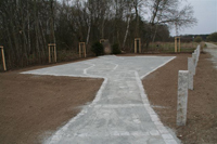 Umbau der Gedensttte hat begonnen