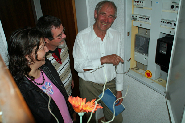 Achim Franke mit Gudrun Hock und Klaus Thiele Achim Franke mit Gudrun Hock und Klaus Thiele