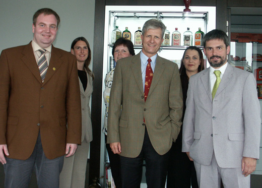 B&uuml;ndnis 90 / Die Gr&uuml;nen zu Gast bei J&auml;germeister