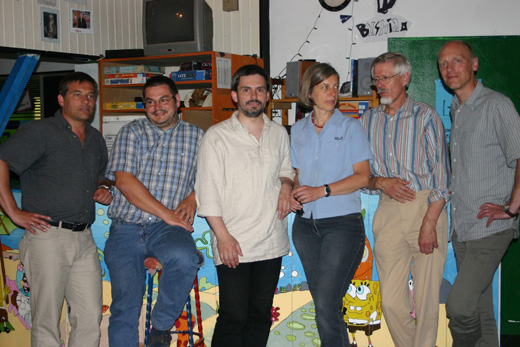 Gr&uuml;ne besuchen Jugendzentrum der Stadtjugendpflege