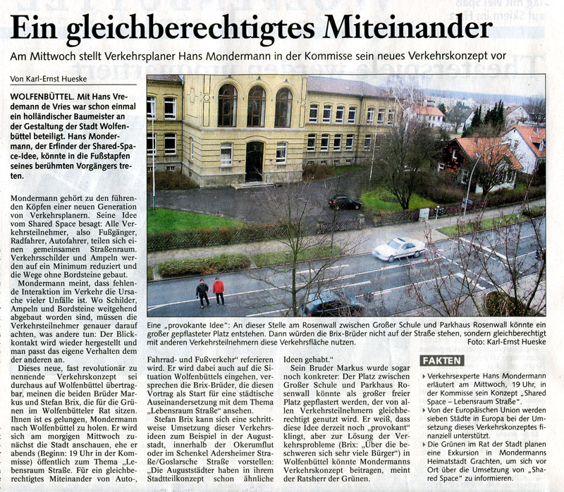Presseartikel der BZ vom 06.02.2007