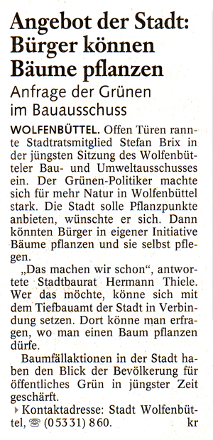 Bericht der BZ vom 25.4.2007 Bericht der BZ vom 25.4.2007