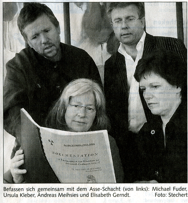 Pressefoto der BZ/WZuA vom 2006-10-09 Pressefoto der BZ/WZuA vom 2006-10-09