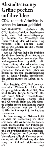 Bericht der BZ vom 28.2.2008