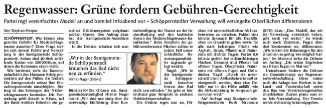 Bericht der BZ vom 23.04.2008