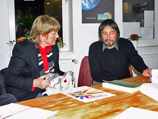 Dr. Christa Garms-Babke im Gespr&auml;ch mit Dr. Diethelm Krause-Hotopp