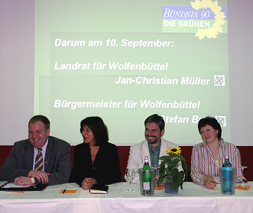 Diskussion zur Energie- und Umweltpolitik und Wirtschaftsperspektiven