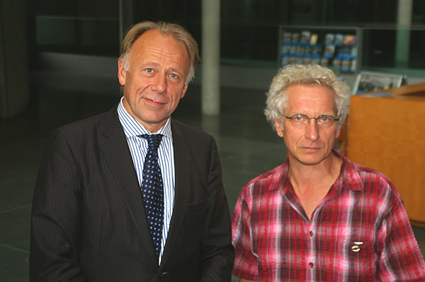 Holger Barkau traf J&uuml;rgen Trittin